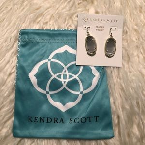 Kendra Scott Dani Earrings Slate/Gold